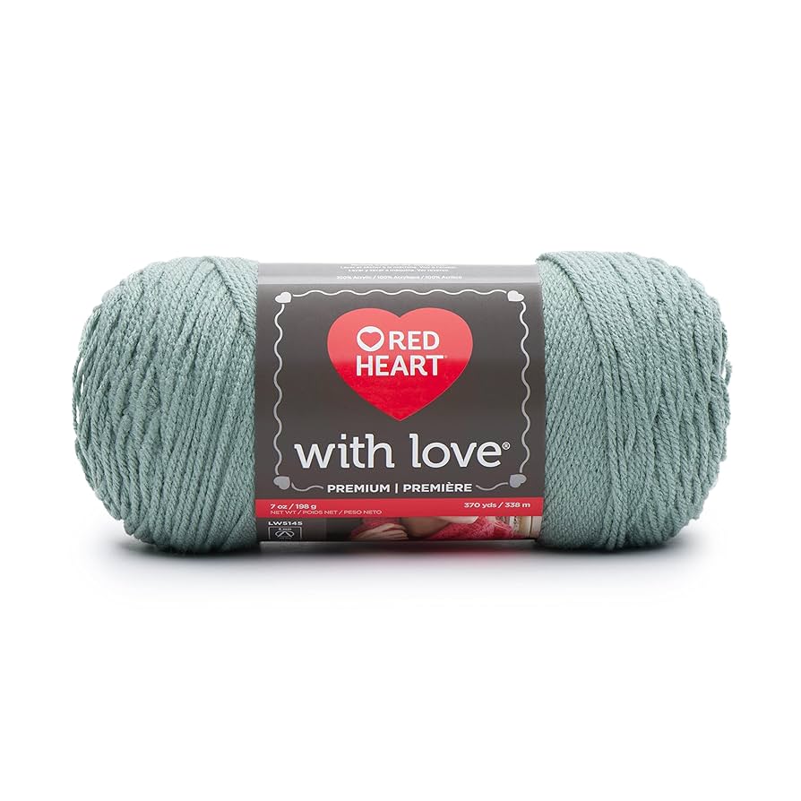 LOVE RAT（RED Ver.) Red Heart with Love Metallic 4.5 oz skeins -Discontinued
